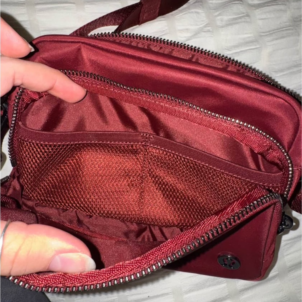 lululemon athletica Burgundy Crossbody Belt Bag - Picture 3 of 3